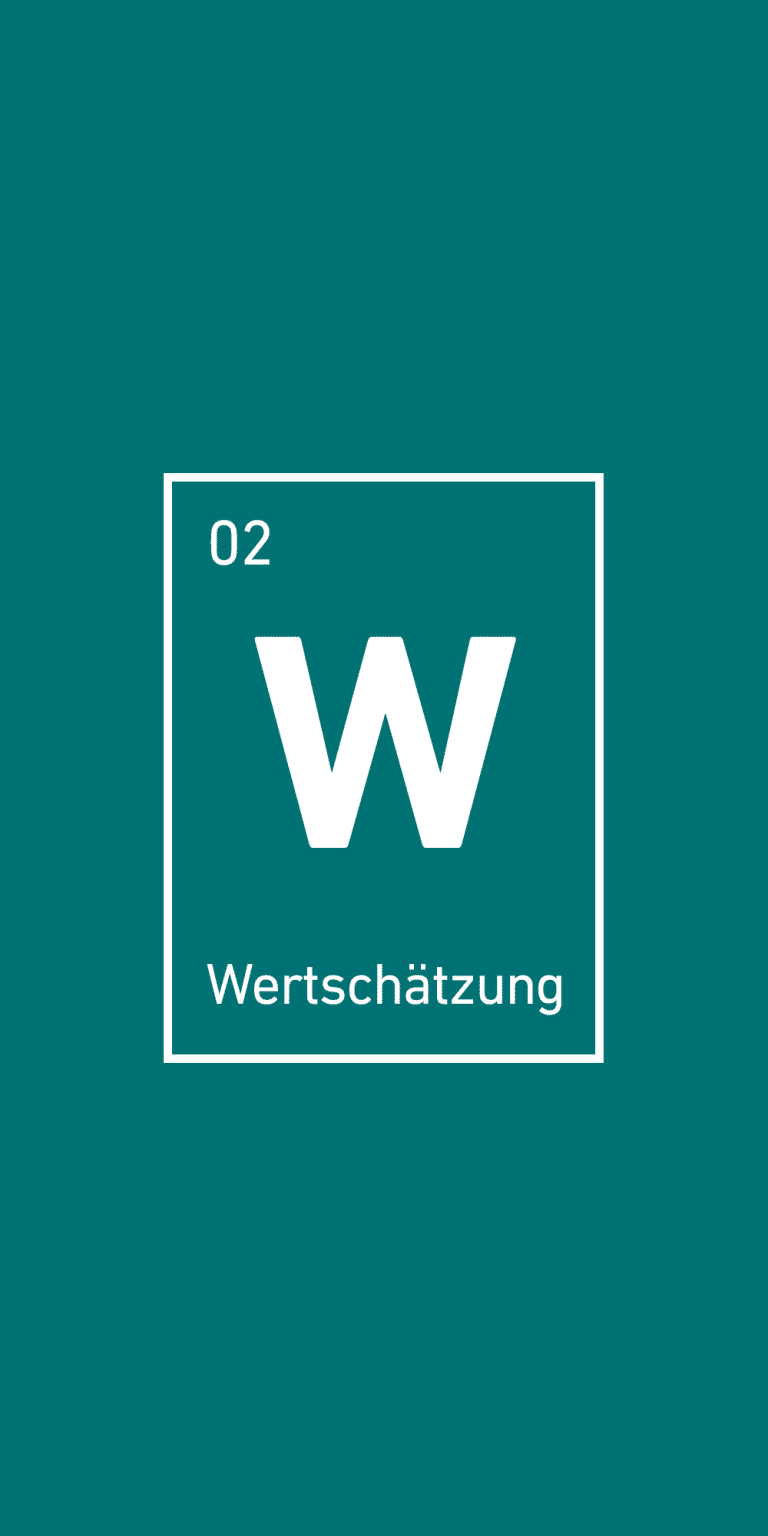 Leitbild Bartelt - Wertschätzung